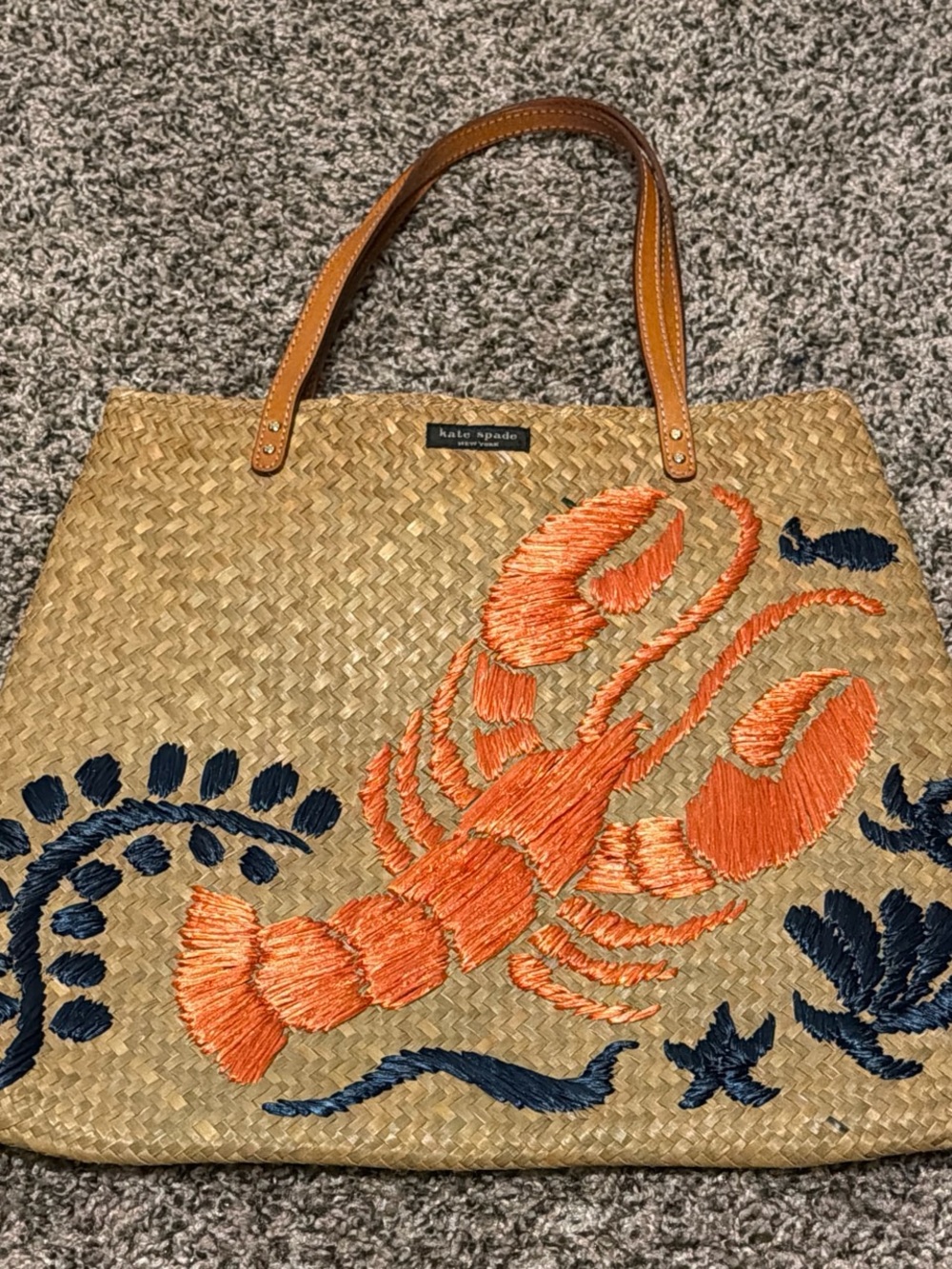 Vintage kate spade Lobster Tote